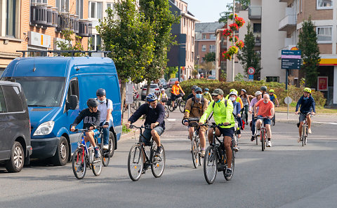 Balade à vélo à Woluwe-Saint-Lambert 2020