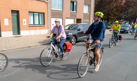 Balade à vélo à Woluwe-Saint-Lambert 2020