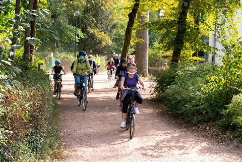 Balade à vélo à Woluwe-Saint-Lambert 2020