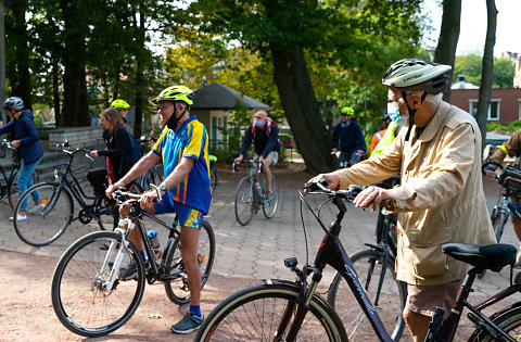 Balade à vélo à Woluwe-Saint-Lambert 2020