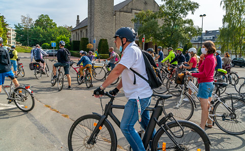 Balade à vélo à Woluwe-Saint-Lambert 2020